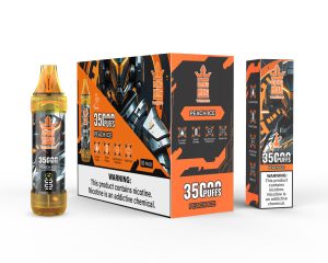 bang king 35000口一次性電子煙 wsf Bang King 35000 Puffs 桃子冰 霧森坊 300x240