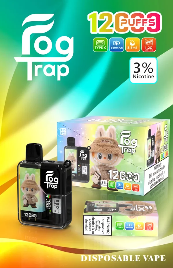 fog trap 12000口 蠟筆小新聯名 拋棄式電子煙 霧森坊 fog trap 12000口 蠟筆小新聯名 拋棄式電子煙 霧森坊