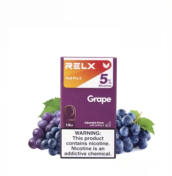 霧森坊 RELX 六代煙彈 葡萄 600x615