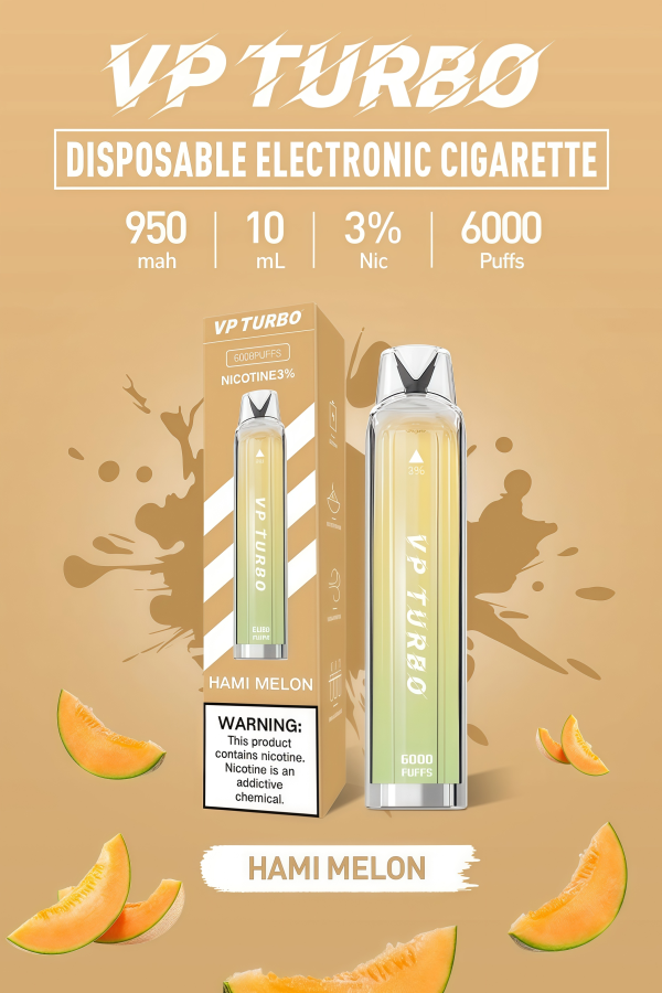 vp turbo 6000口 發光拋棄式電子煙 霧森坊